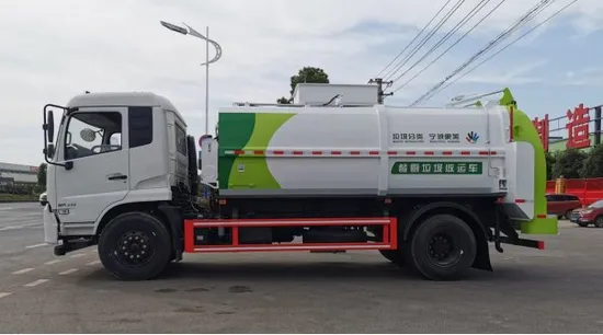 Robust Waste Compactor Truck for Streamlined Garbage Management