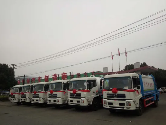 Reliable 13-15cbm Dongfeng Waste Collection Vehicle for Cities