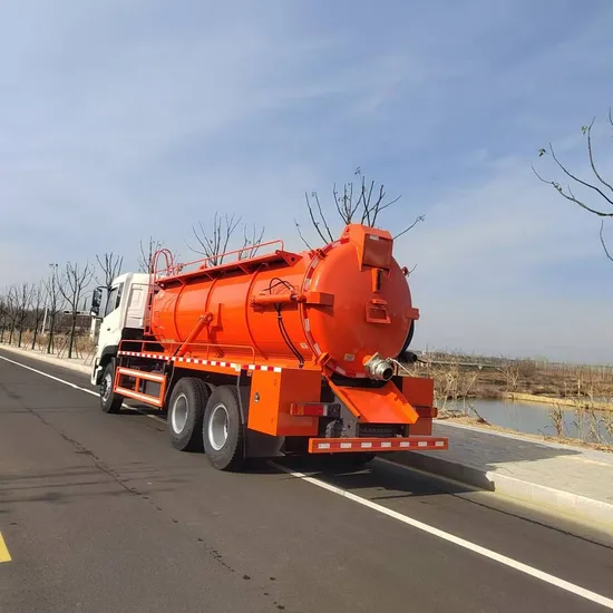 Advanced Large Capacity Sewage Suction Truck for Commercial Use