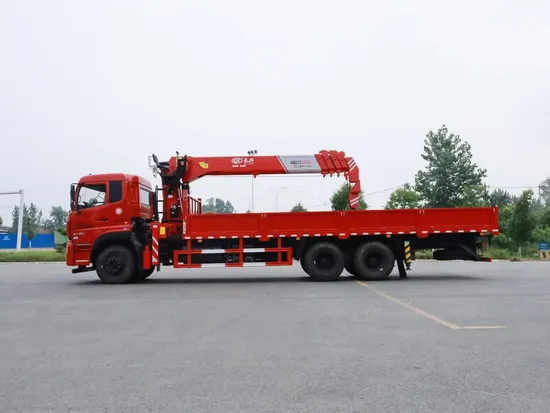 Versatile 8 Ton Heavy-Duty Crane Truck for All Your Lifting Needs