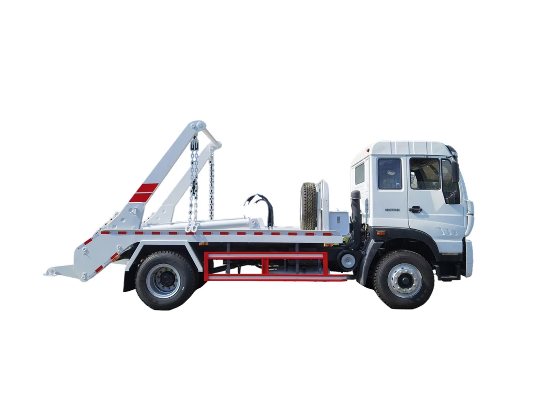 HOWO Hydraulic Swing Arm Garbage Truck for Efficient Waste Management