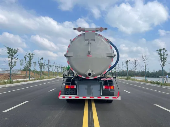 Powerful Dongfeng Heavy-Duty Sewer Vacuum Truck for Commercial Use