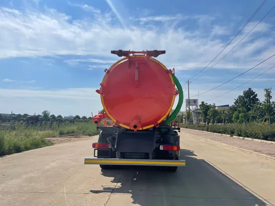 Zhongjie 13cbm Heavy-Duty Transport Vacuum Sewer Truck- Quality You Can Rely on