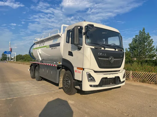 Durable Fecal Suction Sewage Truck 6X4 Euro2 for Efficient Cleaning