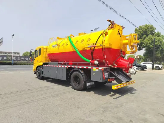 High-Performance Commercial Sewage Vacuum Truck for Efficient Waste Removal