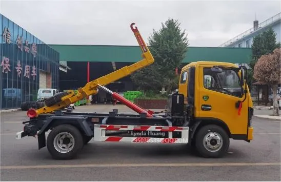 Robust Durable Skip Loader Garbage Truck for Efficient Waste Collection Services