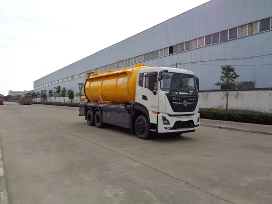 Fecal Suction Vacuum Truck for Heavy-Duty Commercial Use