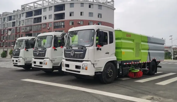 Efficient Street Sweeper Truck with Reliable Garbage Volume Capacity