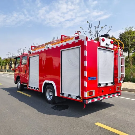 Isuzuu Heavy-Duty Water Fire Truck Fire Rescue Truck for Emergency Use