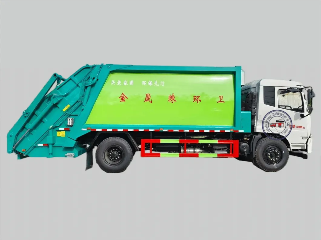 China Dongfeng Heavy-Duty Waste Compactor Truck for Efficient Collection