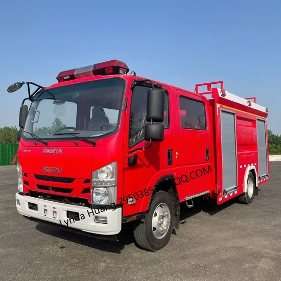 Diesel Heavy-Duty Isu Fire Truck for Fire Emergency Rescue for Sale