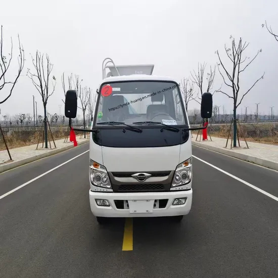 Advanced Electric Kitchen Waste Disposal Vehicle for Heavy Use