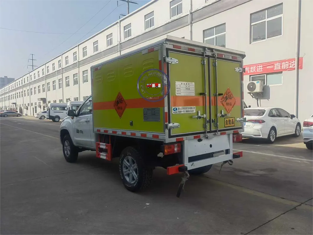 Foton Pickup Truck Blasting Equipment Transporter Truck for Explosive Equipment Transportation