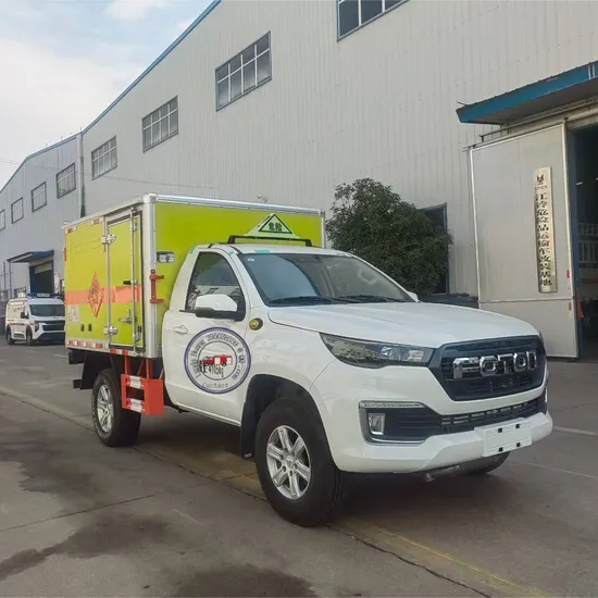 Foton Pickup Truck Blasting Equipment Transporter Truck for Explosive Equipment Transportation