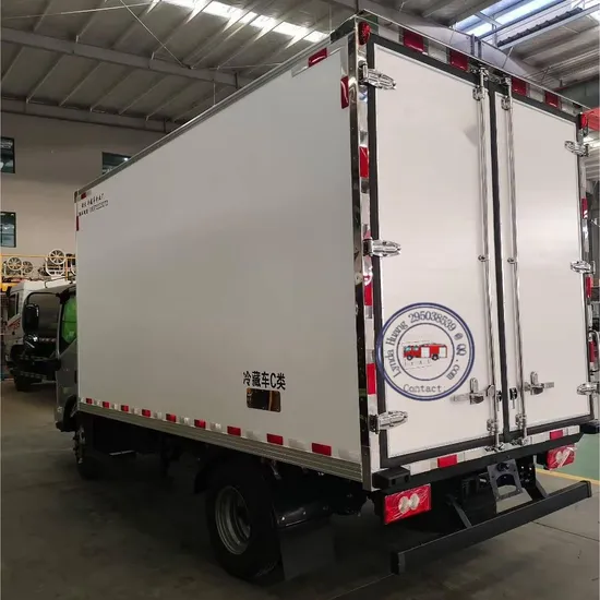 Foton Aumark 4× 2 Refrigerated Truck with Cooling Box for Fresh Food Transportation