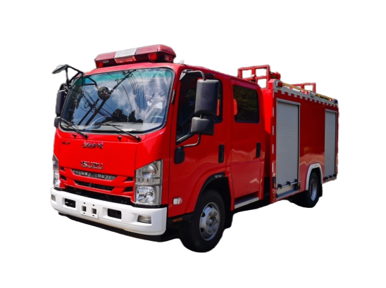 Advanced Urban Fire Fighting Truck with Water and Foam Technology
