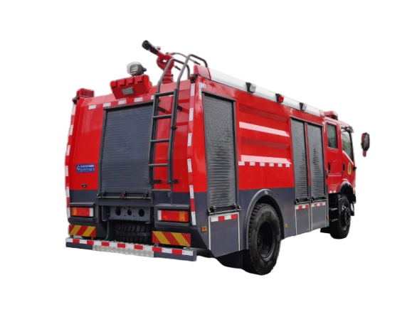 High-Performance 2.8t Water Fire Fighting Vehicle with Enhanced Technology