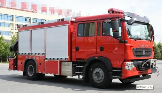 China Famous Brand HOWO 4*2 Fire Fighting Truck for Sale