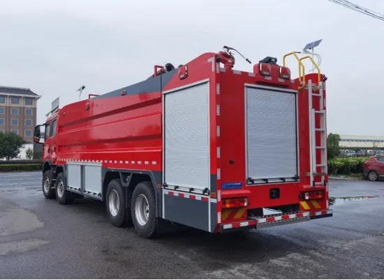Sinotruk HOWO 8X4 Heavy Duty Water Foam Powder Combined Fire Fighting Truck