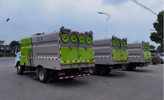 Brushes Highway Road Sweeping Truck 4X2 Small Sweeper Truck