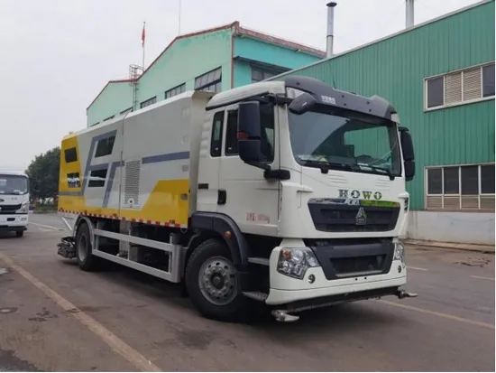 Customized Heavy Duty 4X2 Roadway Sweeper for City Sanitation