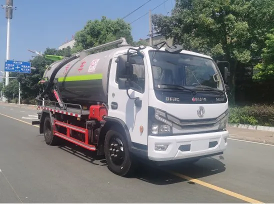 Efficient Fecal Suction Sewage Vacuum Truck with Large Capacity for Commercial Use