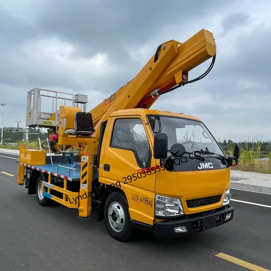 Jmc 23m Aerial Platform Truck Hydraulic Lift Truck for Safe Elevation Use