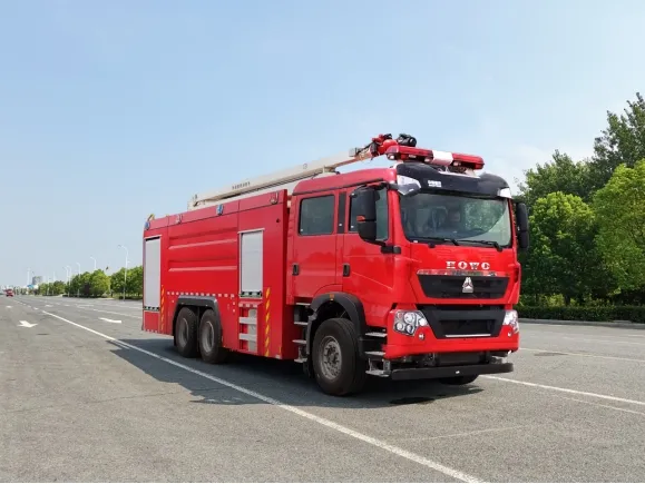 4*2 Diesel Water Tower Fire Fighting Vehicle
