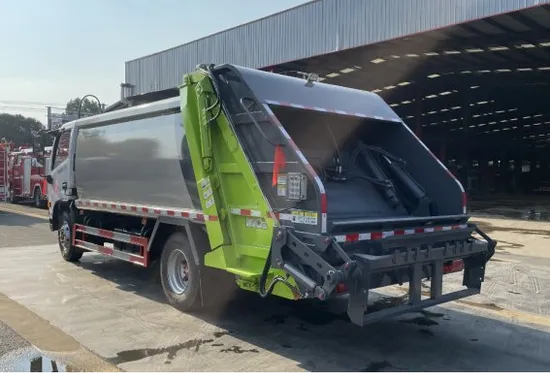 Heavy-Duty Hydraulic Garbage Compression Truck for Efficient Waste Management