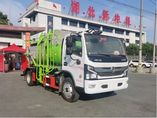 3.8m 4X2 Heavy Duty Waste Compactor Garbage Truck