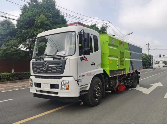 Affordable Dongfeng Left Hand Drive Road Sweeper Truck for Global Buyers