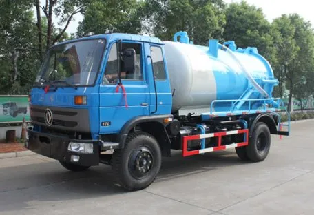 Efficient Zhongjie 13cbm Sewage Vacuum Tank Truck, High Quality Build