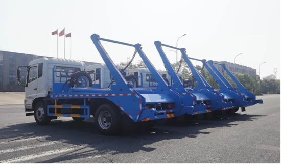 Heavy-Duty Dongfeng Garbage Truck with Advanced Swing Arm Collection System