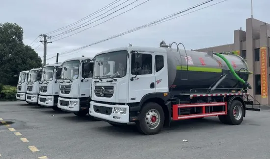Advanced High Quality Sewage Vacuum Tank Truck, Dongfeng 13cbm
