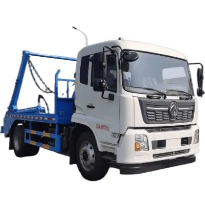 Dongfeng Tianjing Swing Arm Type Garbage Collection Truck