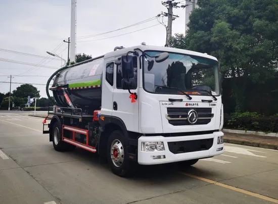 High Quality Dongfeng 13cbm Sewage Vacuum Tank Truck From China