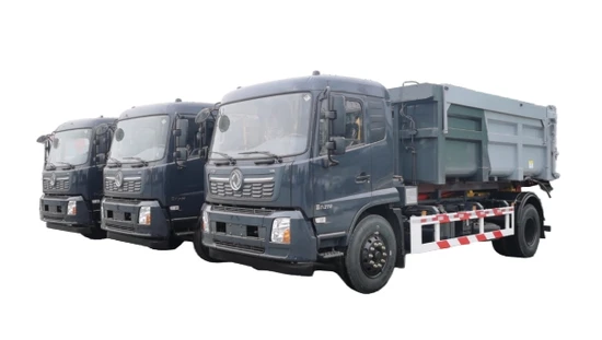 Robust Roll-off Garbage Vehicle Designed for Efficient Waste Management