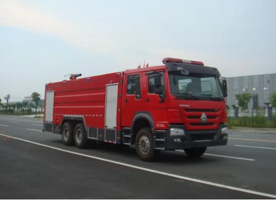 China Factory Produce Water Tank Medium Duty Sinotruk Fire Fighting Truck